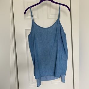 The Limited Chambray Tank Top size L